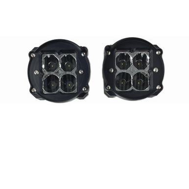 Heretic Studio Led Fog Light Kit - Clear Lens for 2012–2025 Toyota Tacoma