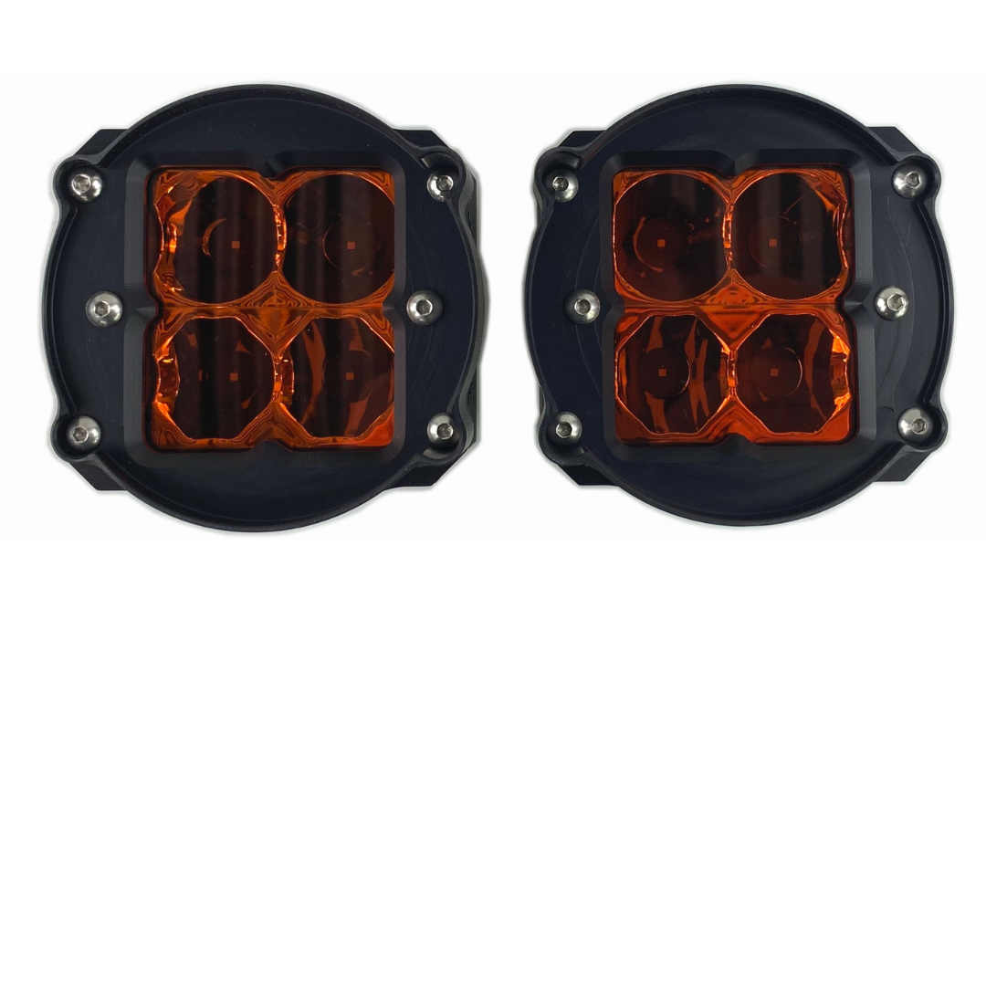 Heretic Studio Led Fog Light Kit - Amber Lens for 2012–2025 Toyota Tacoma