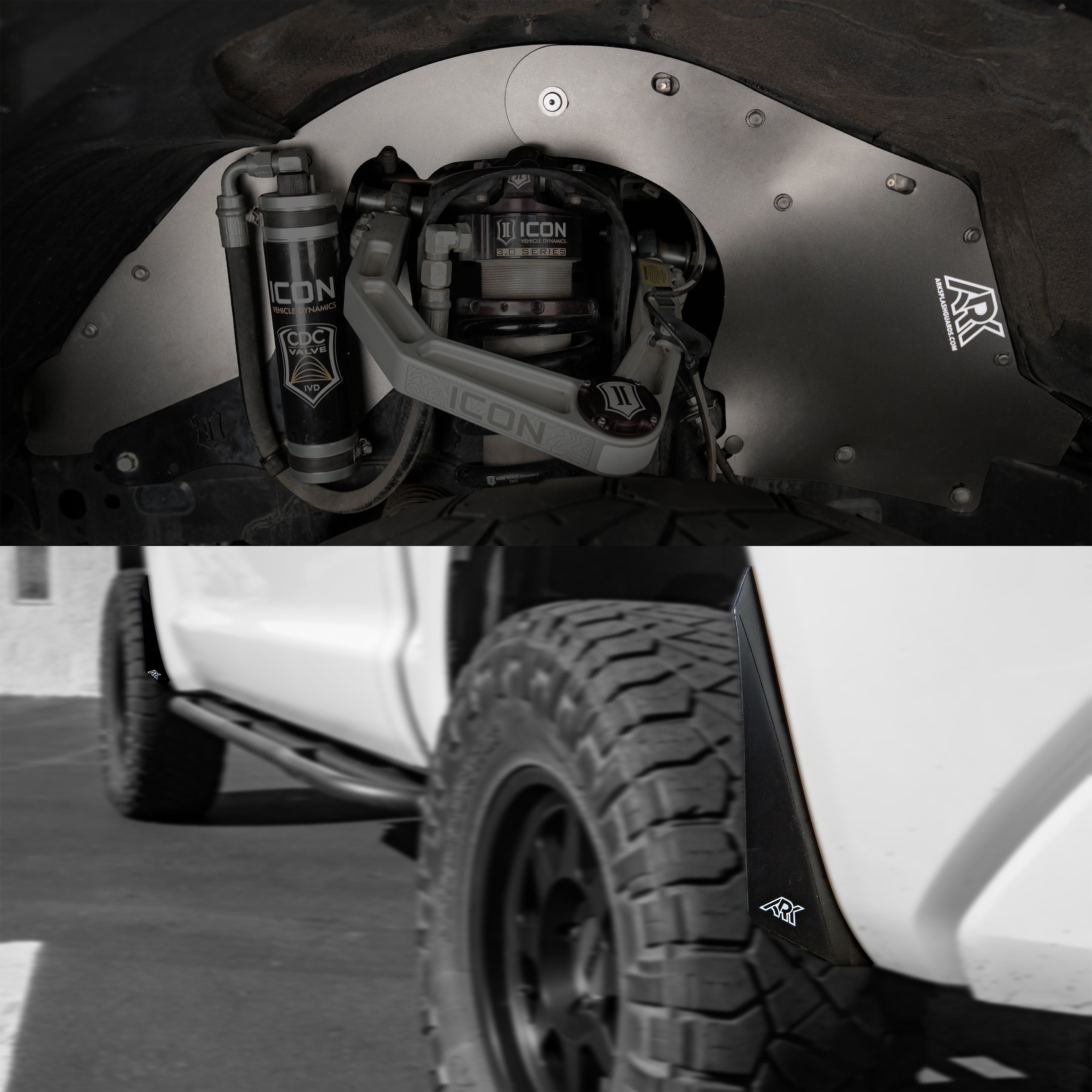 Ark Splash Guards TriXpoly Bundle and Save for 2007–2021 Toyota Tundra