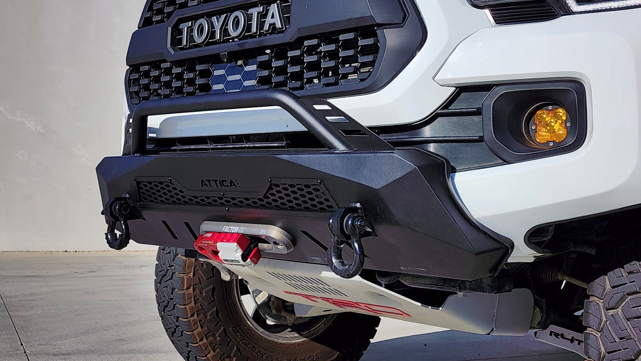 Attic 4x4 Steel Winch Front Bumper for 2016–2023 Toyota Tacoma