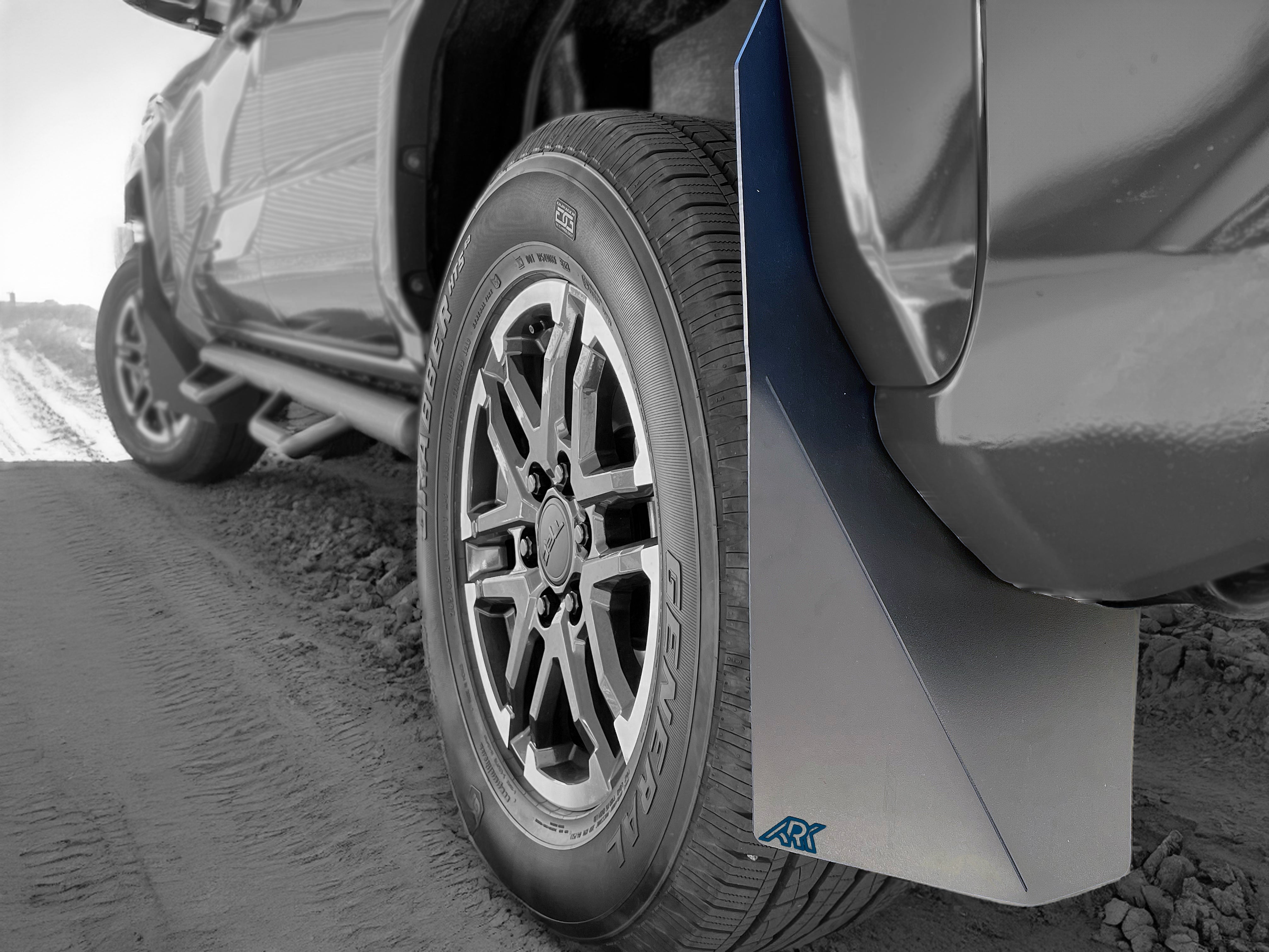 Ark Splash Guards TriXpoly Mudflaps for 2024+ Toyota Tacoma