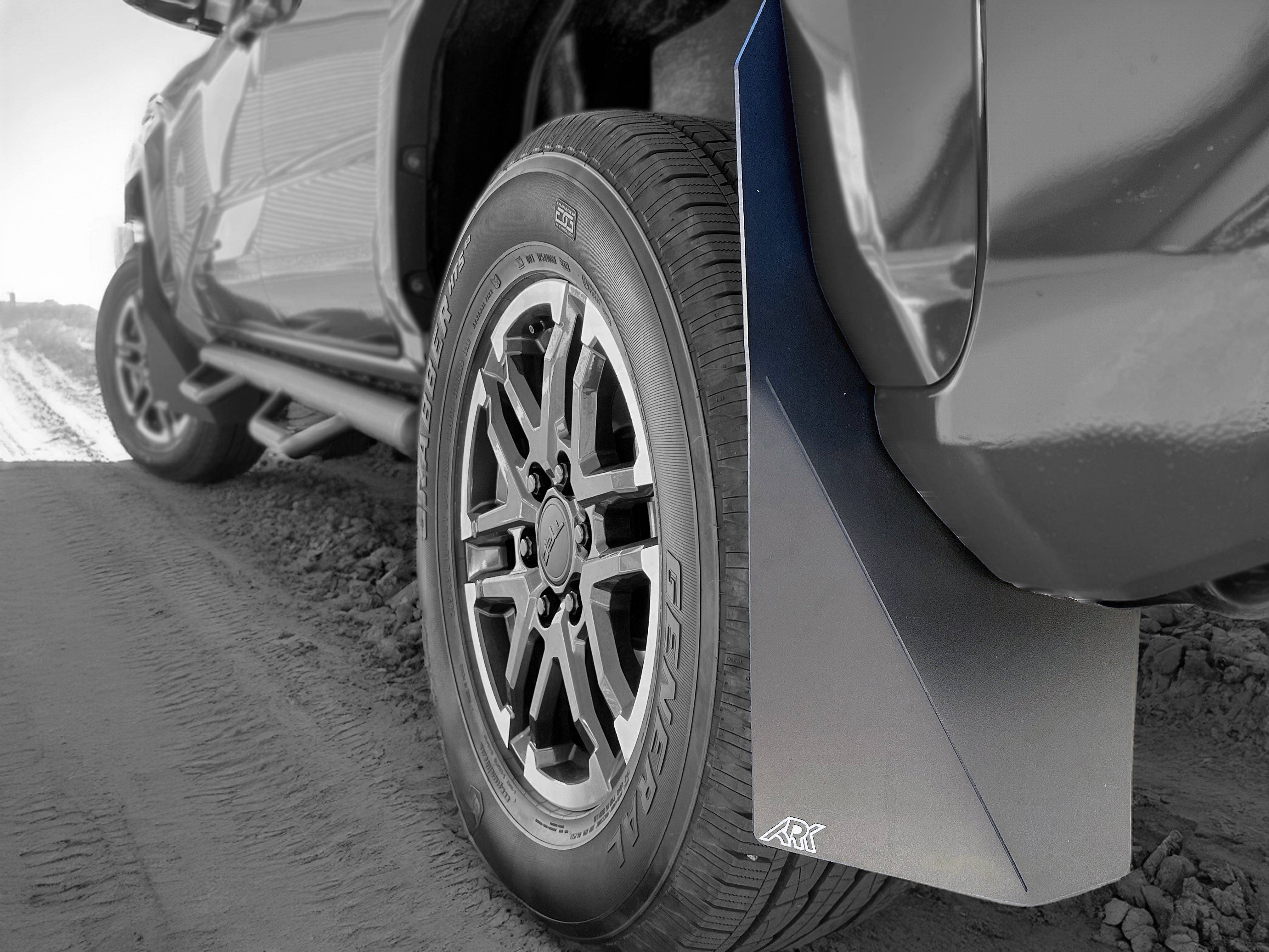 Ark Splash Guards TriXpoly Mudflaps for 2024+ Toyota Tacoma