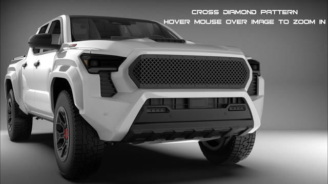 Mesh Grille - Laser Cut Mesh Style for 2024–2025 Toyota Tacoma