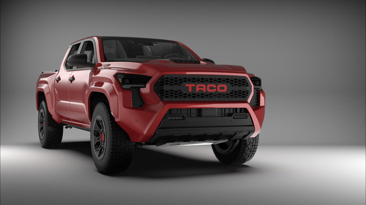Honeycomb Grille Insert with Custom Text for 2024–2025 Toyota Tacoma
