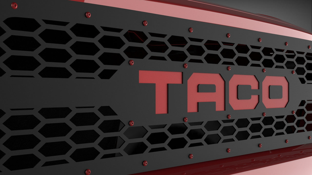 Honeycomb Grille Insert with Custom Text for 2024–2025 Toyota Tacoma