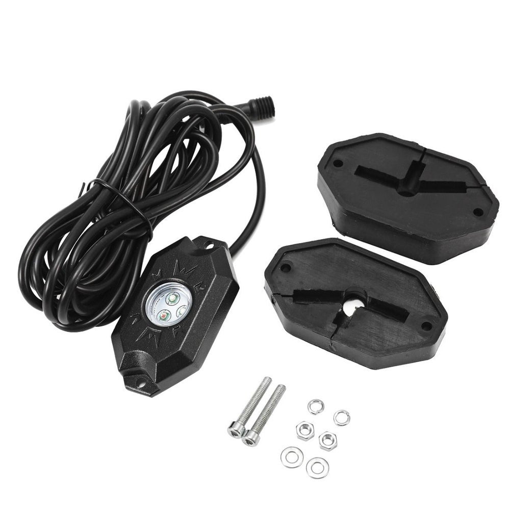Auxbeam RGB Led Rock Light Set with Bluetooth Controller (4pcs/8pcs)