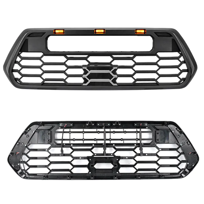 V2 TRD Pro Style Grille with Led DRL & Turn Signals for 2016–2023 Toyota Tacoma