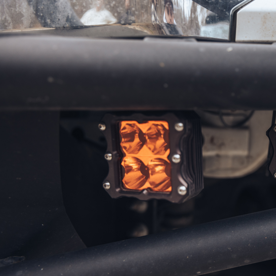 Heretic Studio Quattro Amber Led Pod Light