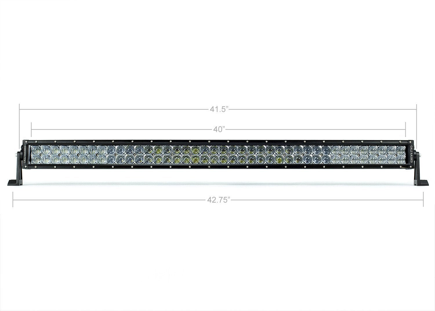 42" Hidden Grille Curved LED Light Bar Brackets Kit For 2014-2021 Toyota Tundra