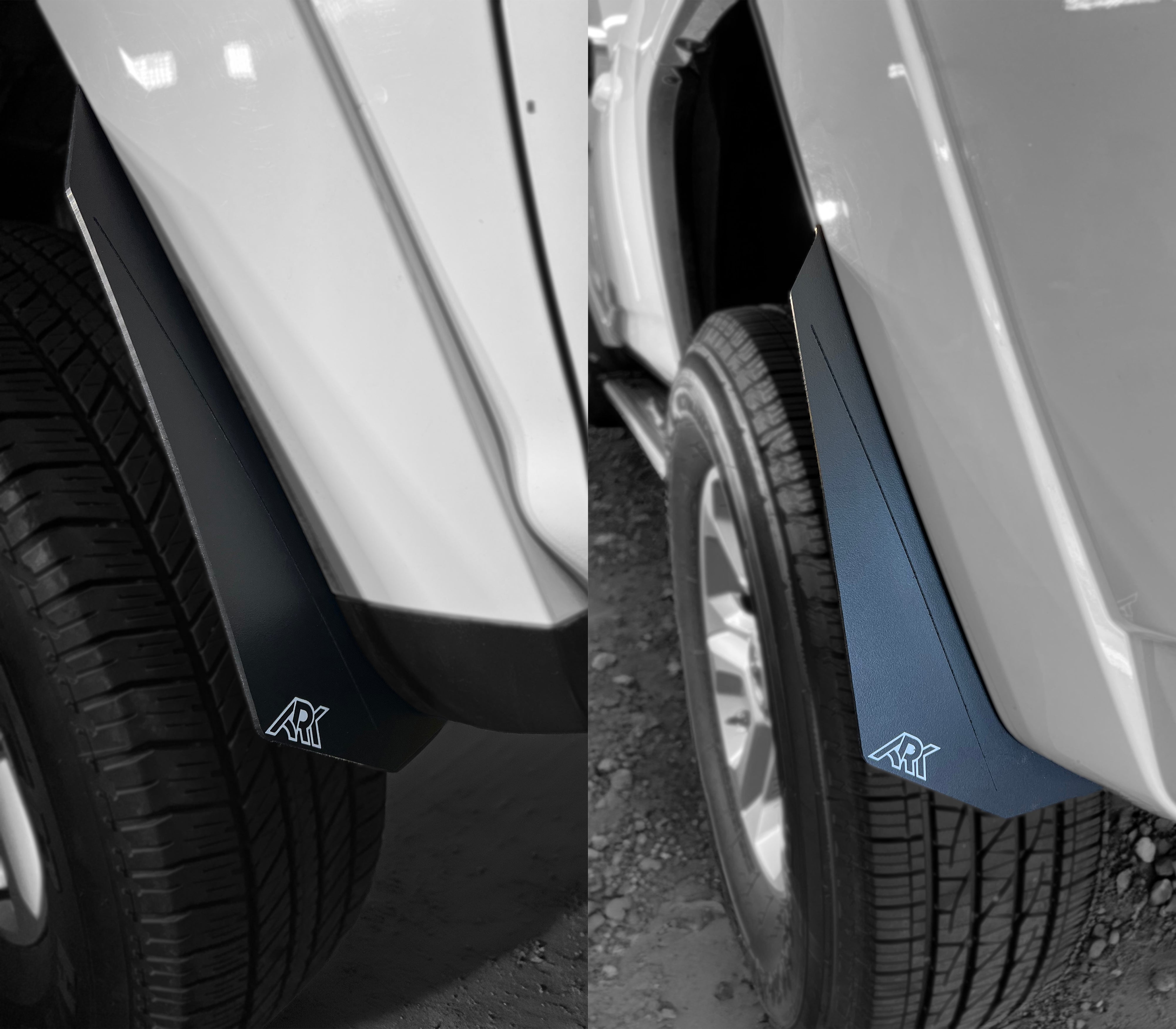 Ark Splash Guards Micro Flare Mud Flap Deletes for 2010–2024 Toyota 4Runner