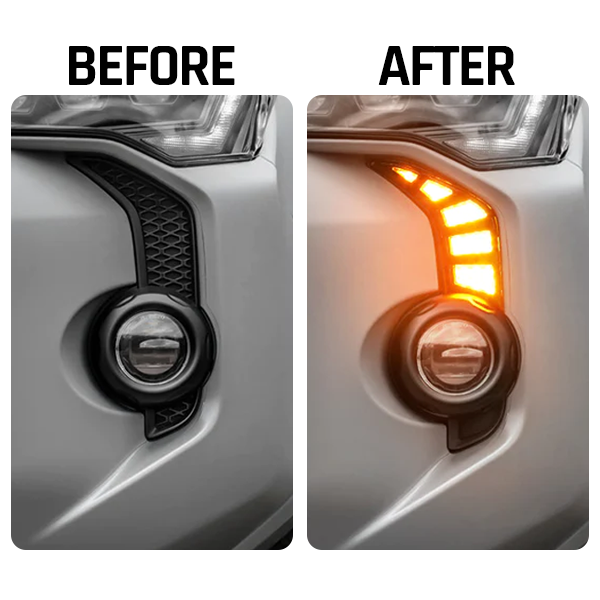 Led Fog Light Trim Bezel for 2014–2025 Toyota 4Runner