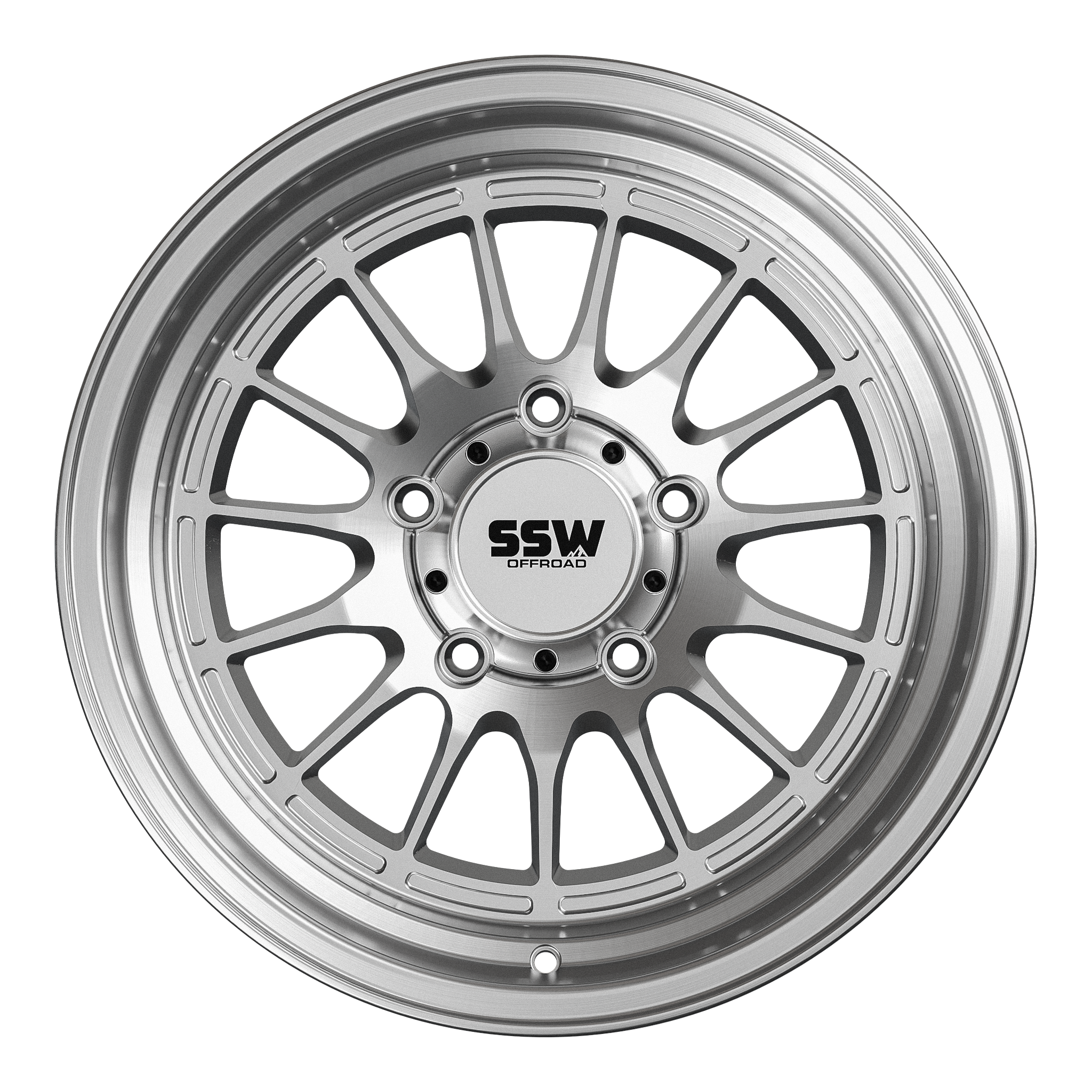 DAKAR / MACHINED SILVER / 17X9.0 +0 (5 LUG)