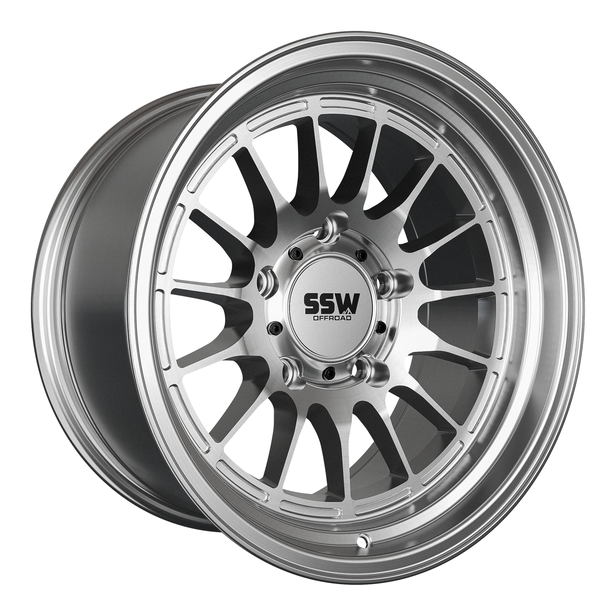 DAKAR / MACHINED SILVER / 17X9.0 +0 (5 LUG)