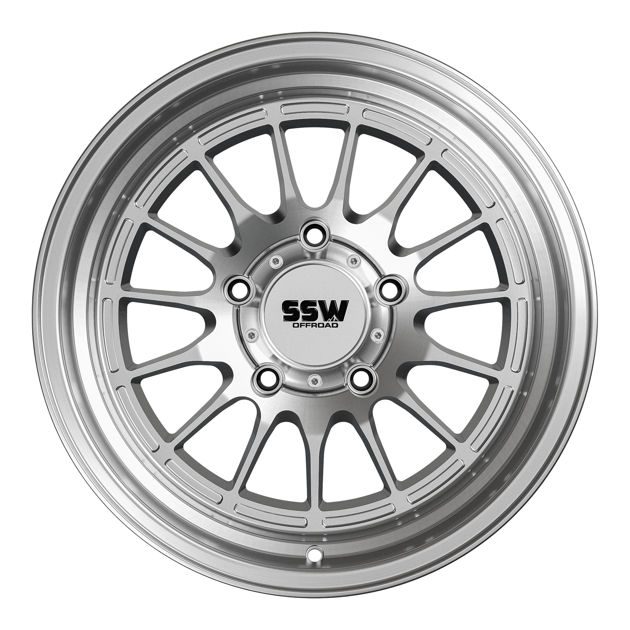 DAKAR / MACHINED SILVER / 17X9.0 +0 (5 LUG)