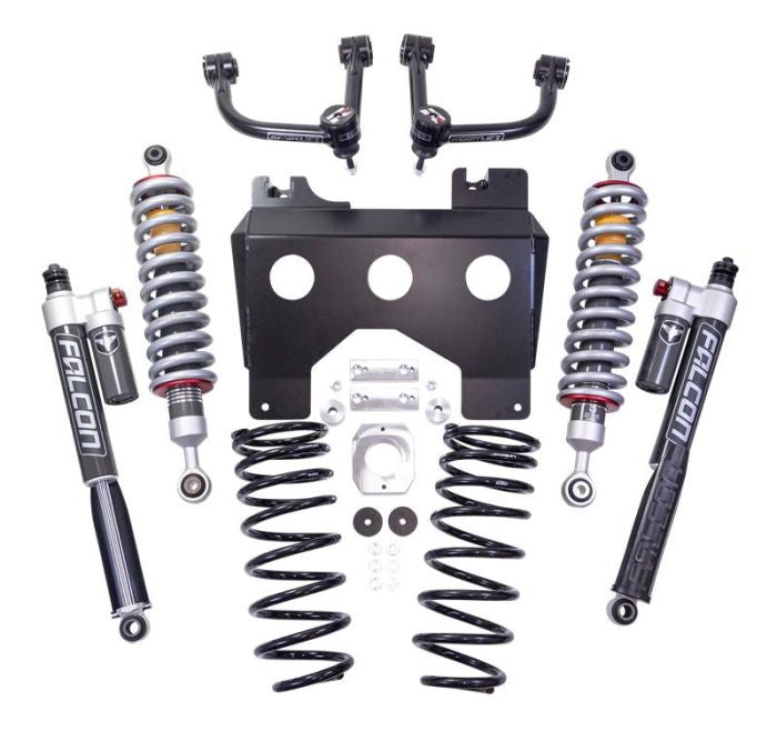 3" SST2.1 Suspension System with Falcon 2.1 Struts/shocks & Upper Control Arms for 2003–2024 Toyota 4Runner