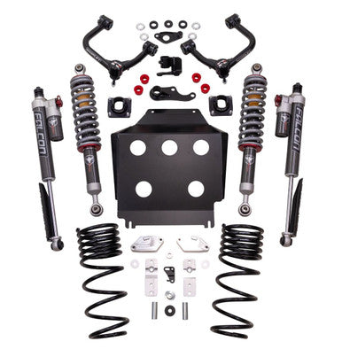 3" SST 2.1 Suspension System with Falcon 2.1 Struts/Shocks for 2024 Toyota Tacoma