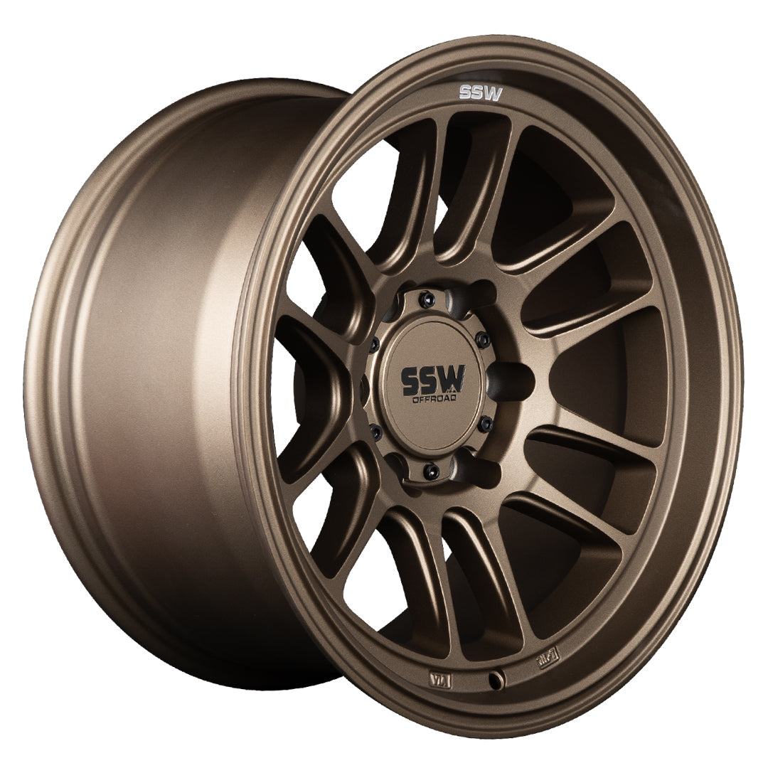 SSW Off-road Raptor in Matte Bronze - 17x9.0 with -12 Offset
