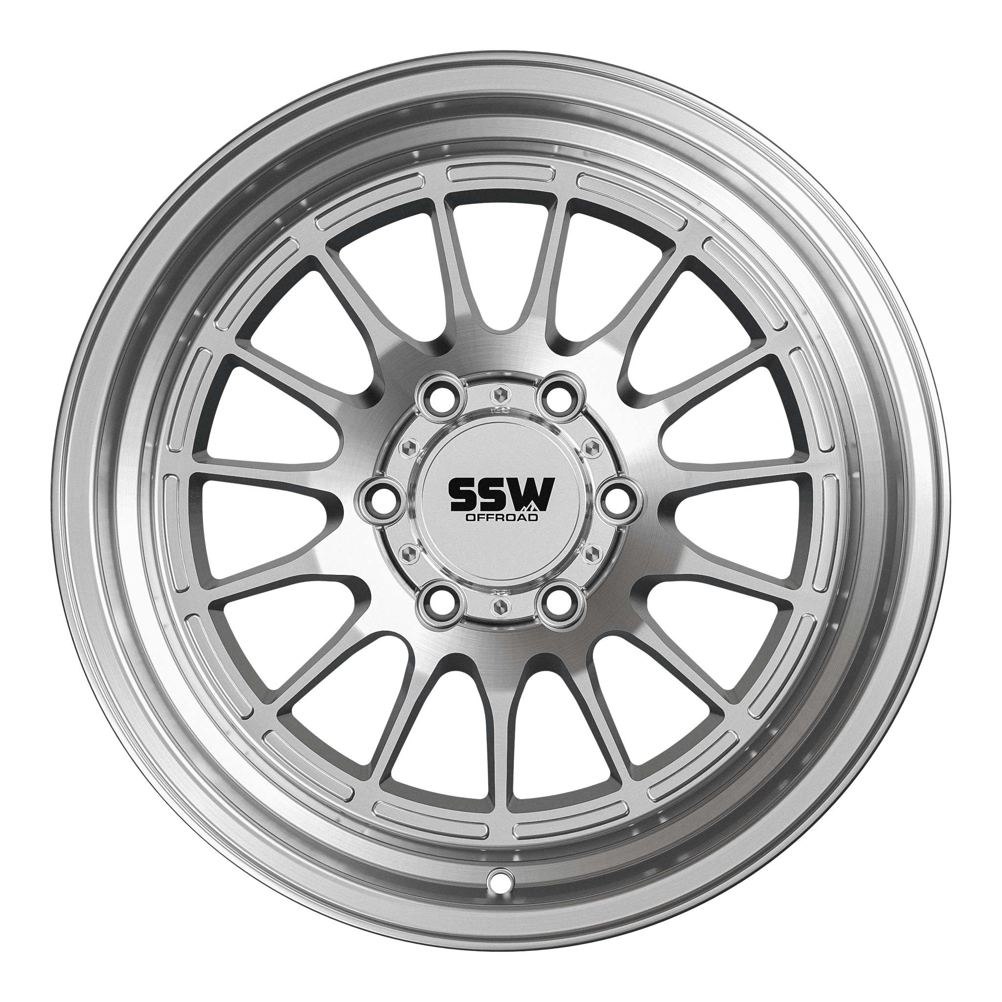 DAKAR / MACHINED SILVER / 17X9.0 -25