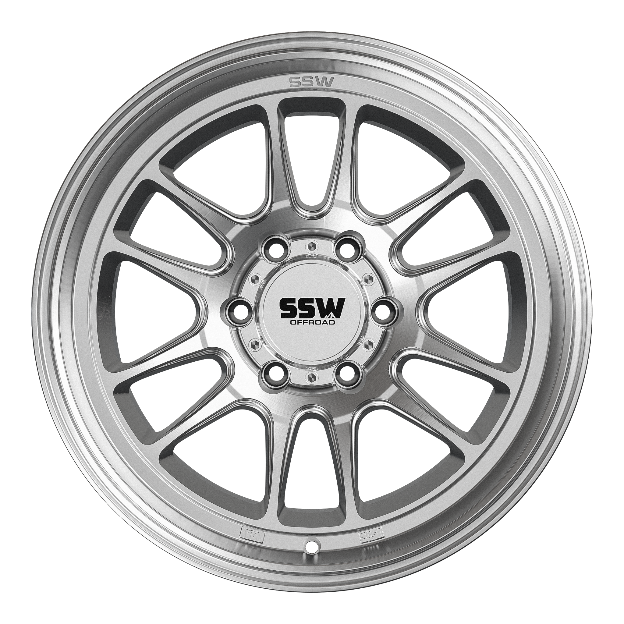 RAPTOR / MACHINED SILVER / 17X9.0 -12