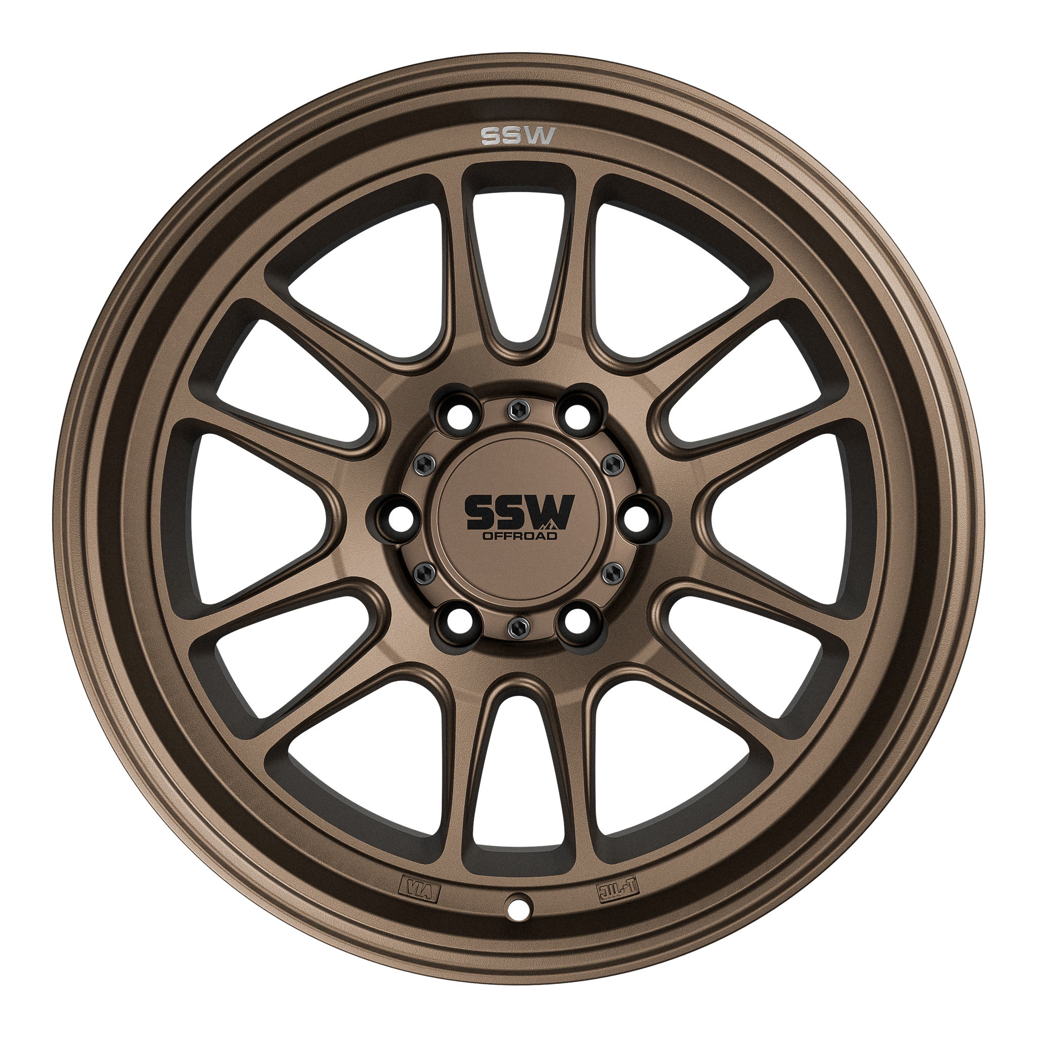 RAPTOR / MATTE BRONZE / 17X9.0 -12