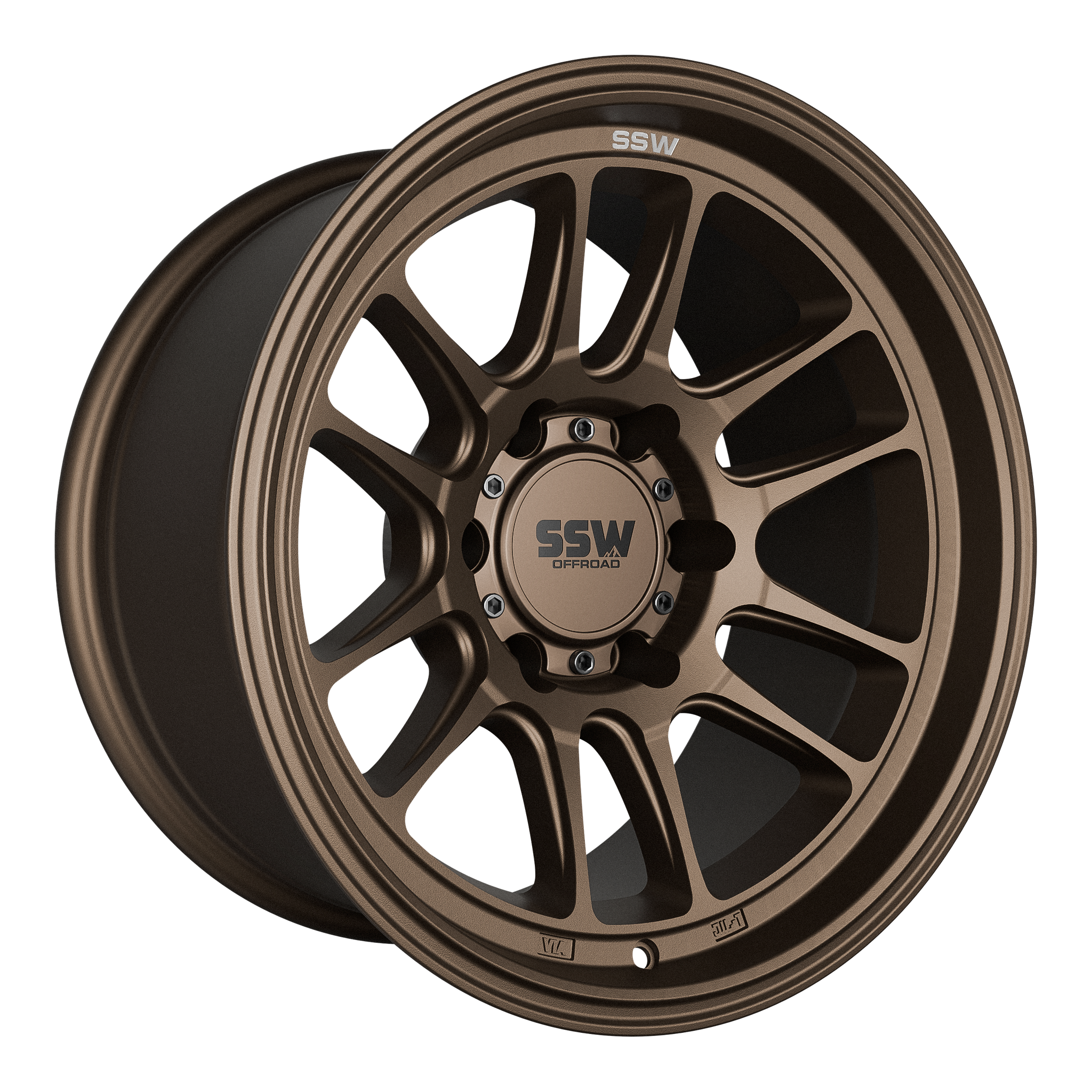 RAPTOR / MATTE BRONZE / 17X9.0 -12