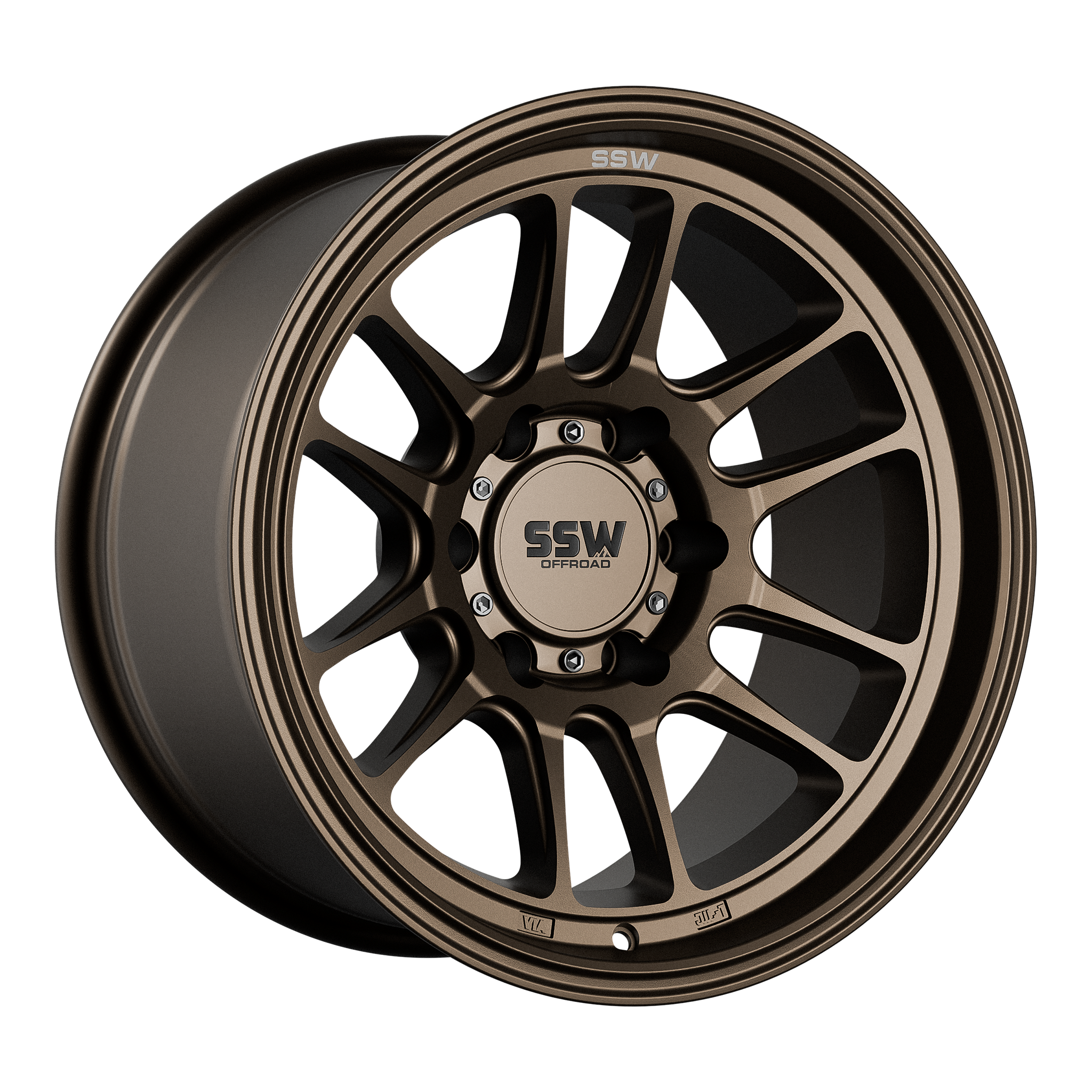 Raptor / Matte Bronze / 17X9.0 -12
