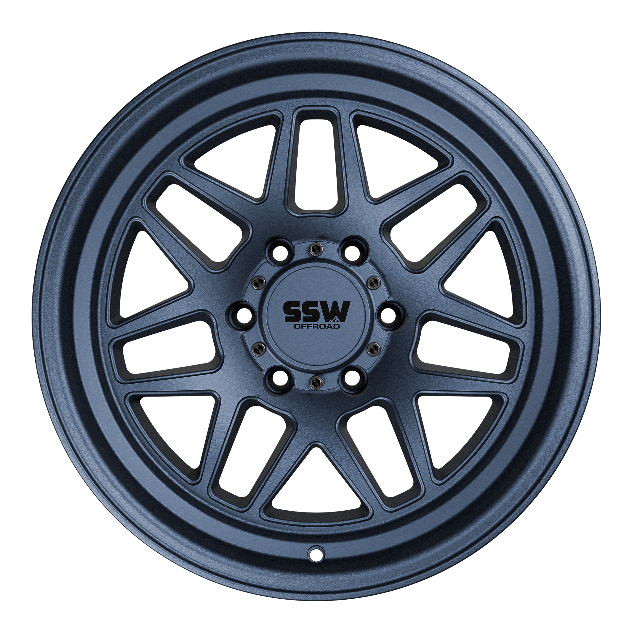 SIERRA / MATTE BLUE / 17X9.0 -25