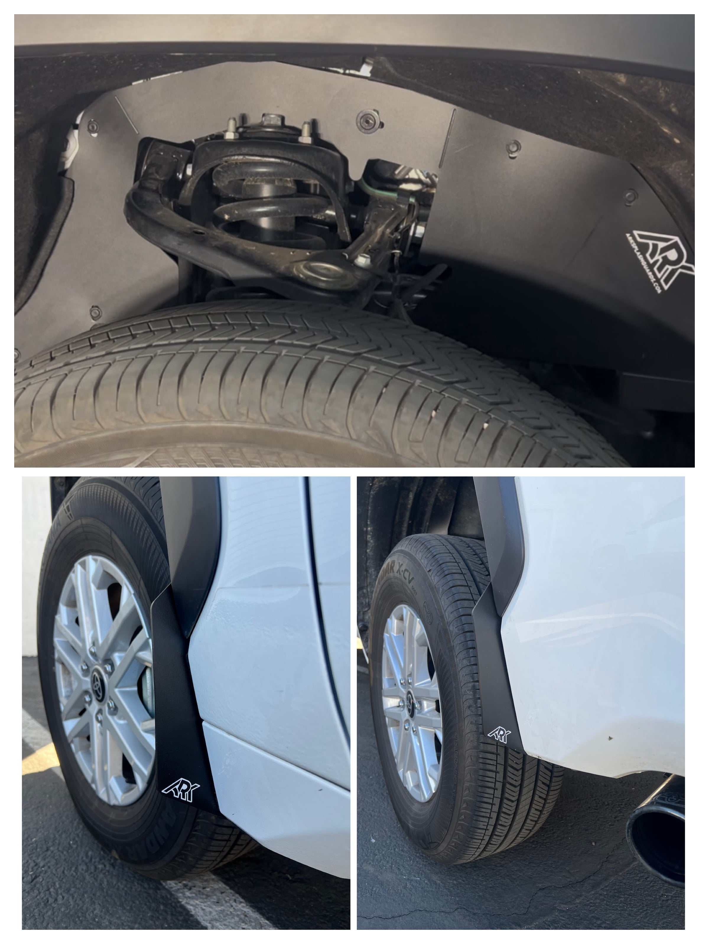 Ark Splash Guards TriXPoly Bundle for 2022+ Toyota Tundra