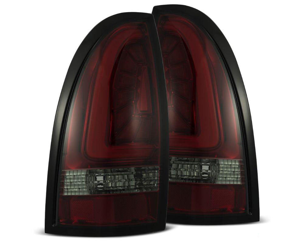 Pro-series Tail Lights Red Smoke Alpharex for 2005–2015 Toyota Tacoma
