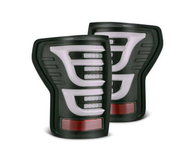 LUXX Series Led Tail Lights Black Alpharex for 2007–2013 Toyota Tundra
