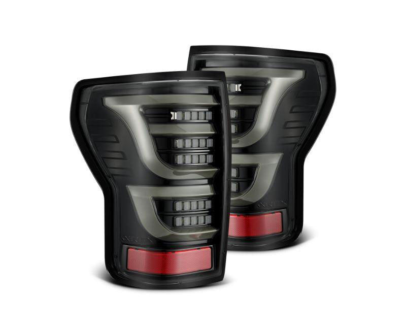 LUXX Series Led Tail Lights Alpha Black Alpharex for 2007–2013 Toyota Tundra