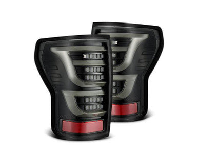 LUXX Series Led Tail Lights Alpha Black Alpharex for 2007–2013 Toyota Tundra