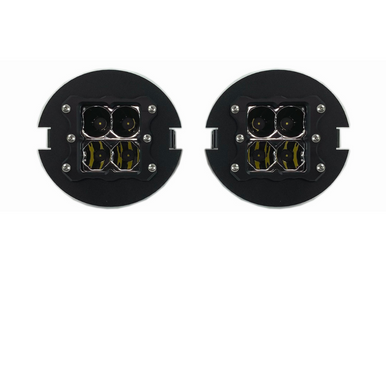 Heretic Studio Led Fog Light Kit - Clear Lens for 2005–2011 Toyota Tacoma