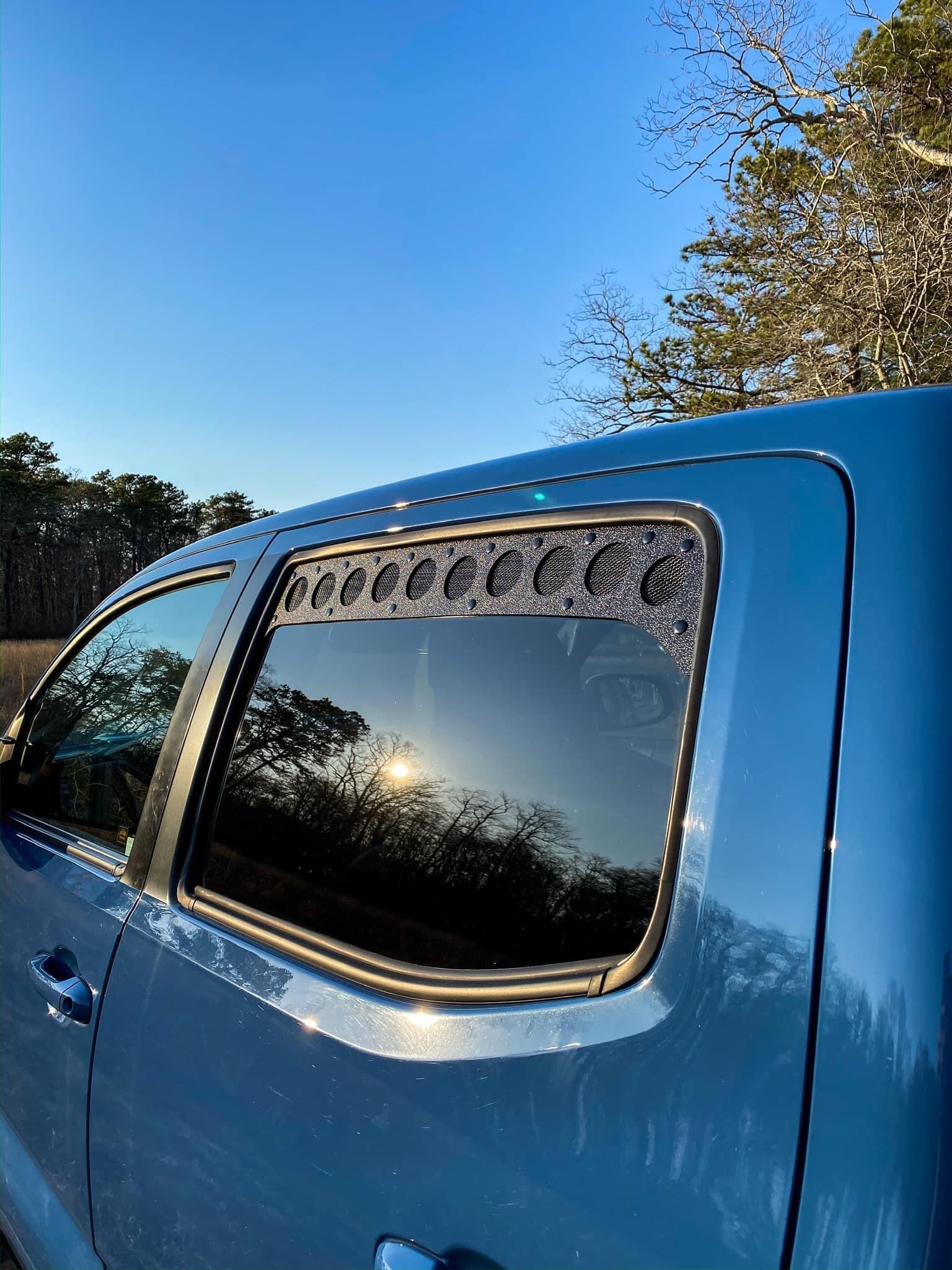 Window Vents 2nd & for 2005–2023 Toyota Tacoma