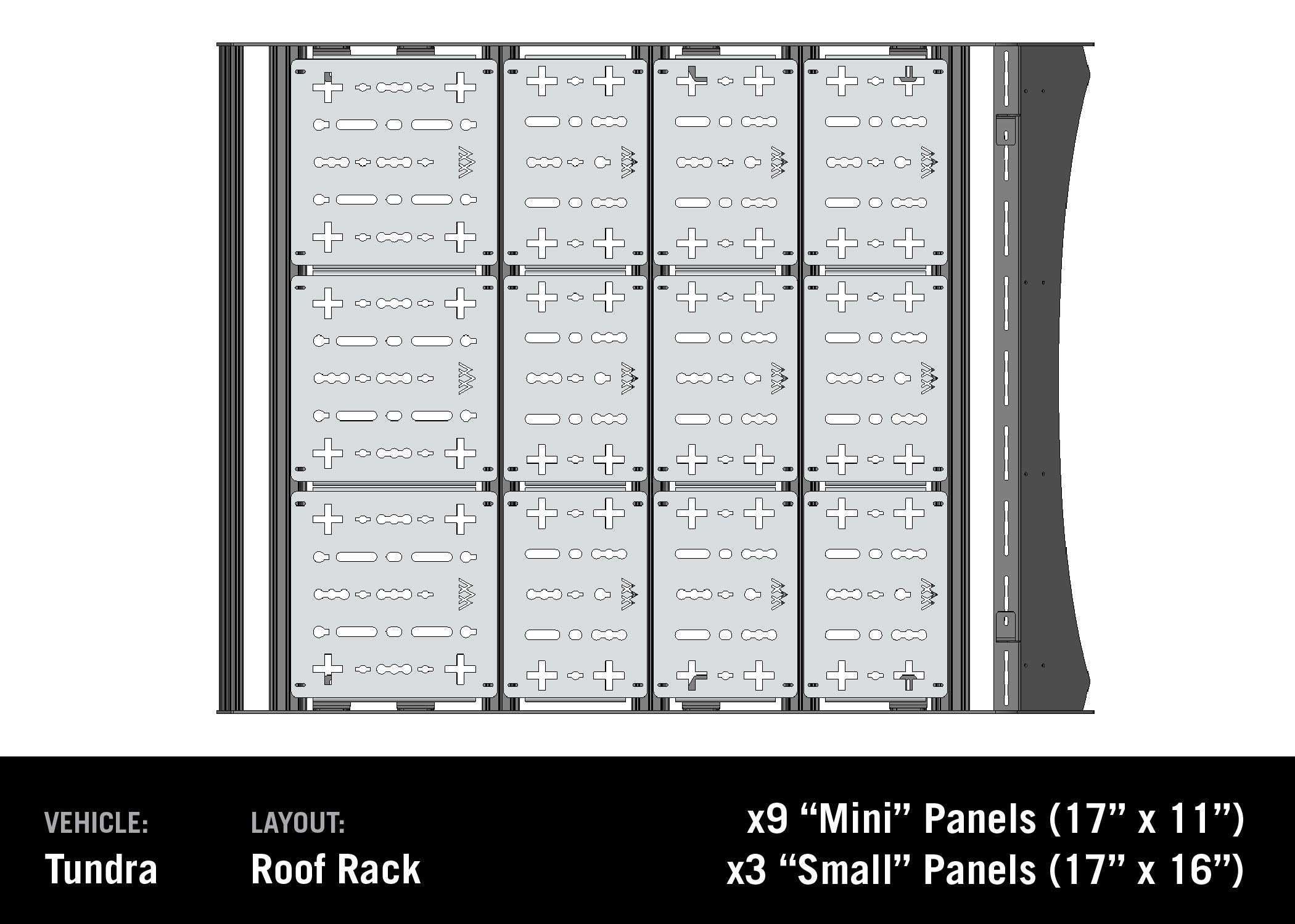 Toyota Tundra 3rd Gen (2022+) DRIFTR Roof Rack