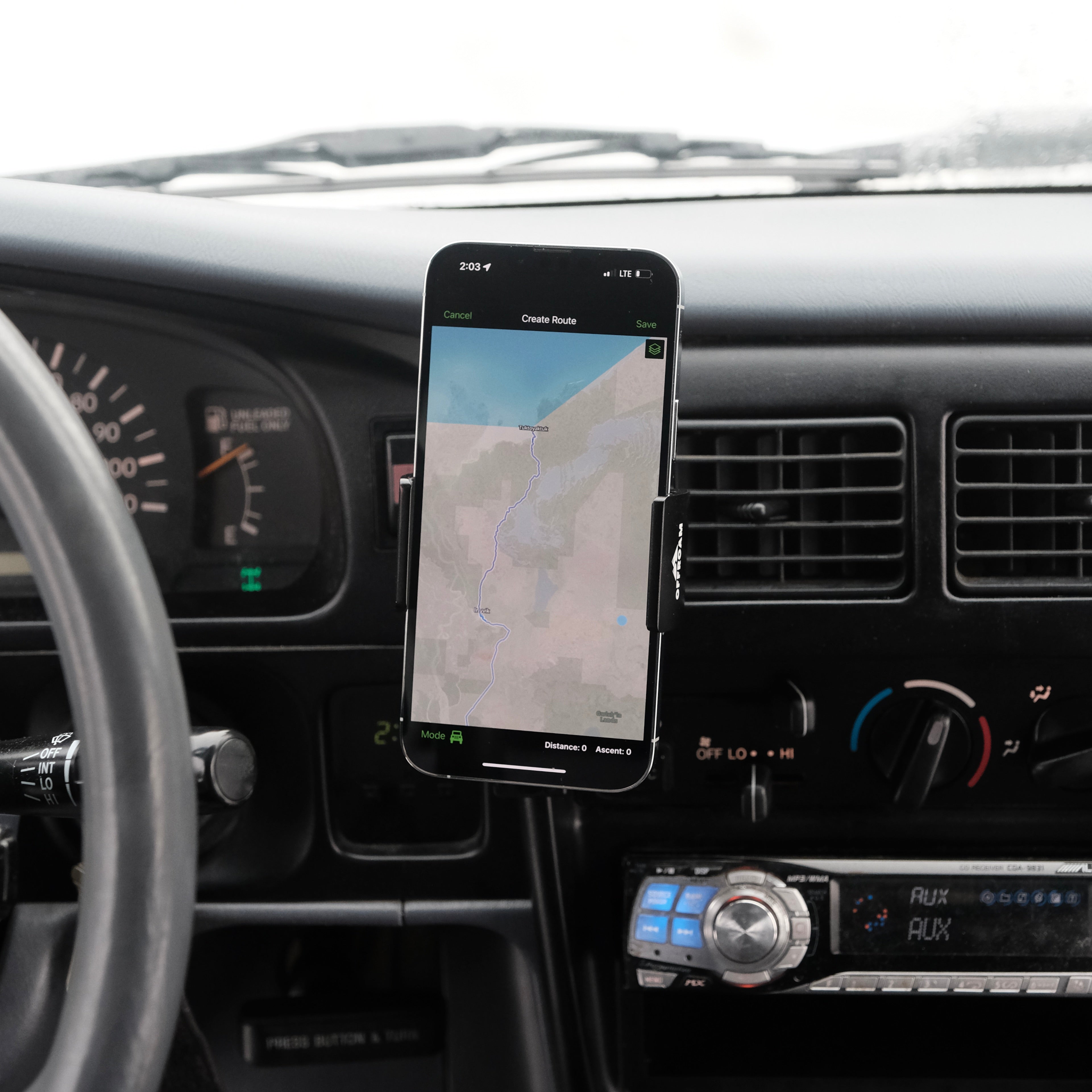 Toyota Tacoma 1996-2004 Phone Mount