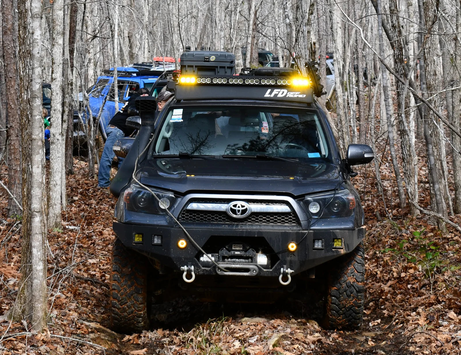 LFD Offroad Full Rack Curved Front Crossbar for 2010–2024 Toyota 4Runner