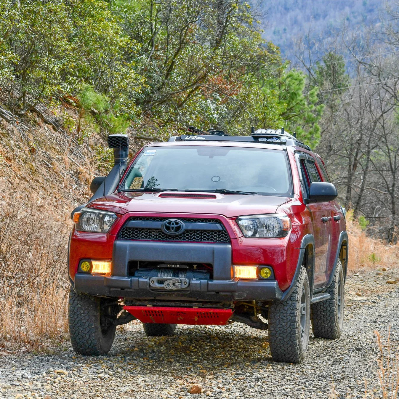 LFD Offroad Adjustable Hidden Winch Mount for 2010–2024 Toyota 4Runner