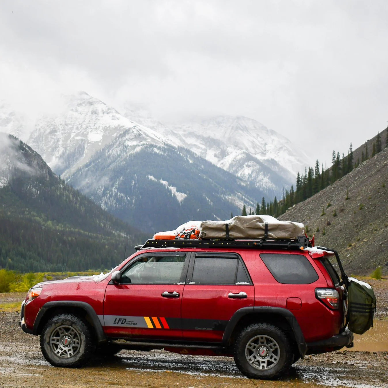 LFD Offroad Full Roof Rack for 2010–2024 Toyota 4Runner