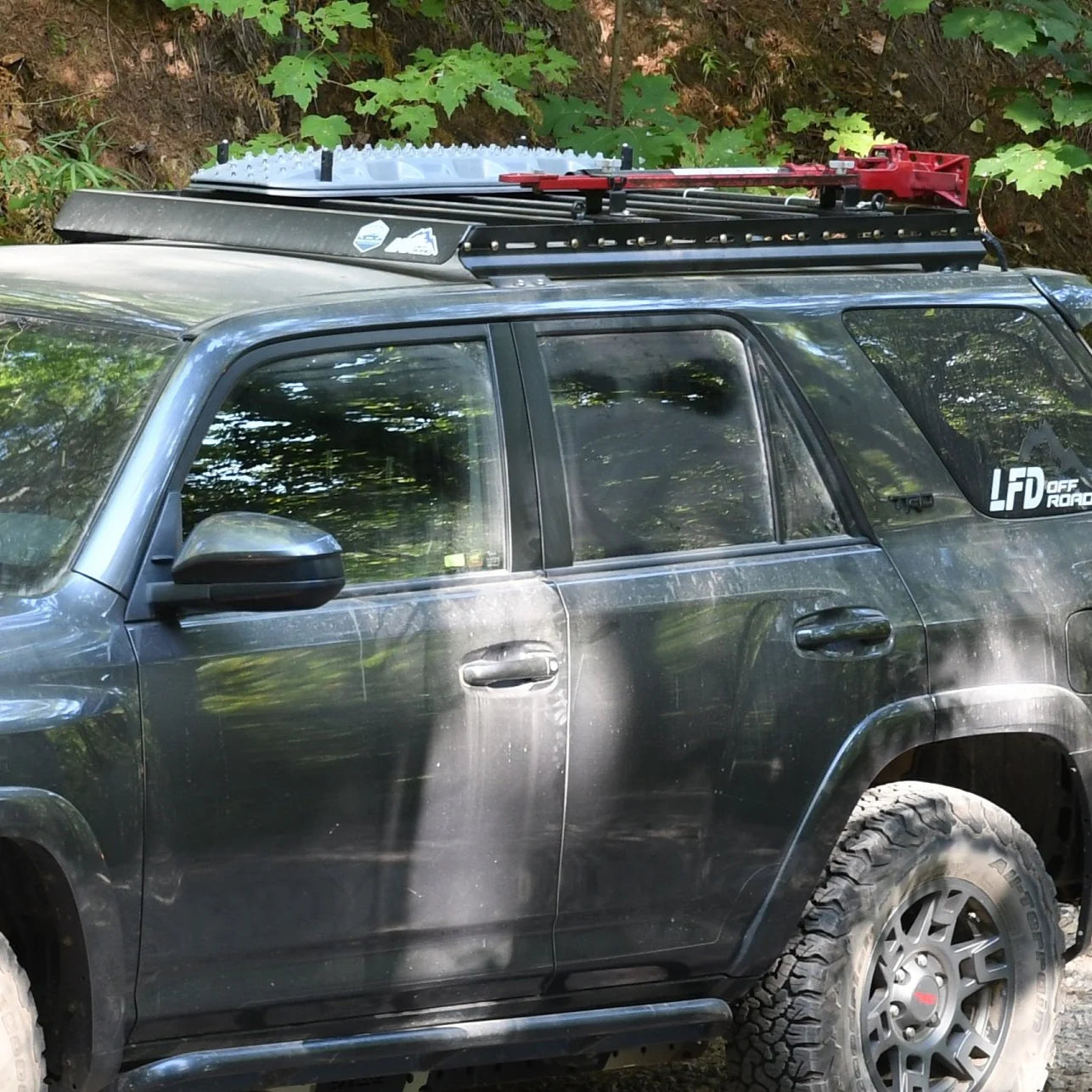 LFD Offroad 3/4 Roof Rack Side Rails and Fairing for 2010–2024 Toyota 4Runner