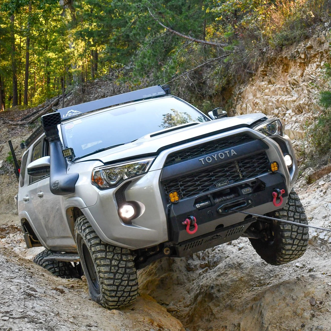 LFD Offroad Hybrid Front Bumper for 2010–2024 Toyota 4Runner