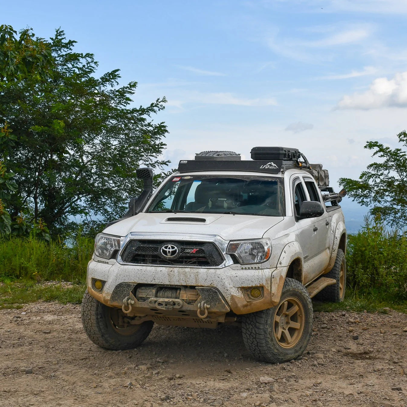 LFD Offroad Hybrid Front Bumper for 2012–2015 Toyota Tacoma