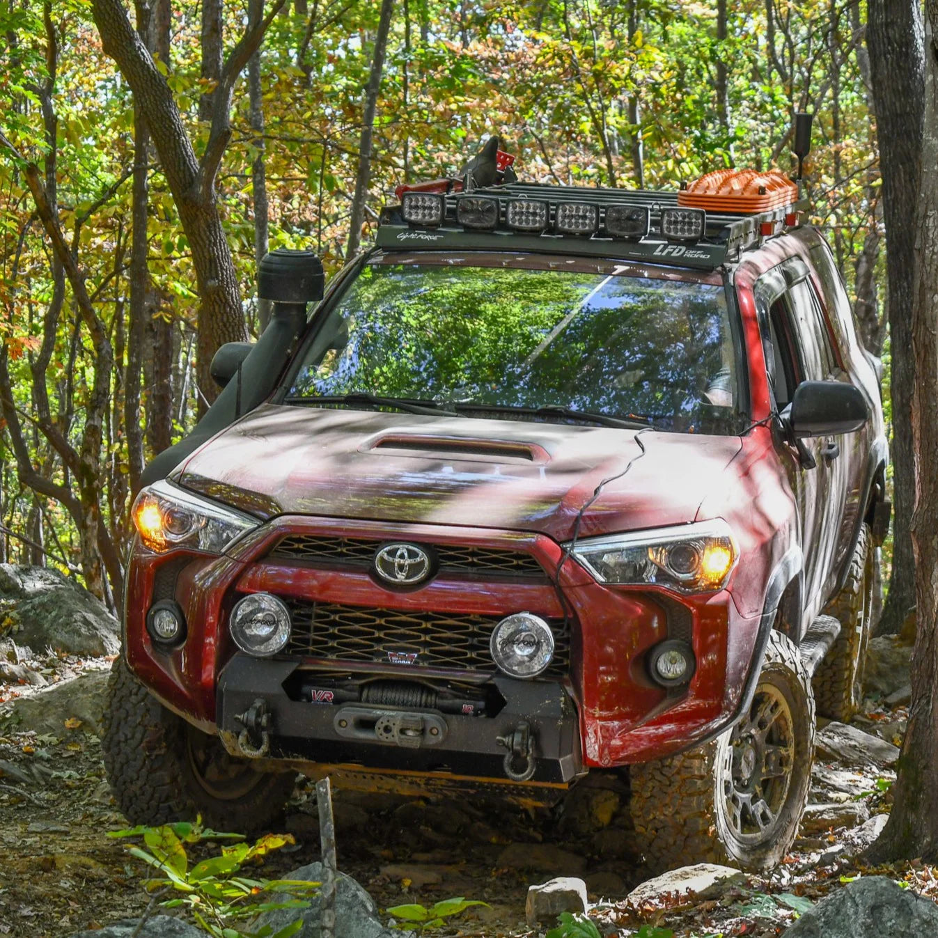 LFD Offroad Hybrid Front Bumper for 2010–2024 Toyota 4Runner