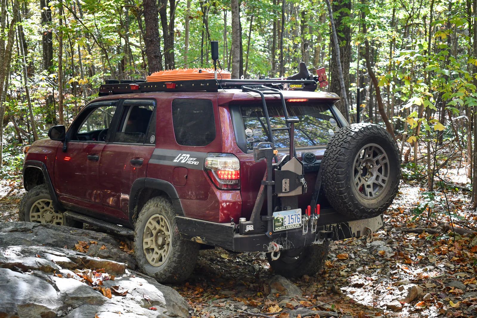 LFD Offroad High Clearance Rear Bumper for 2010–2024 Toyota 4Runner