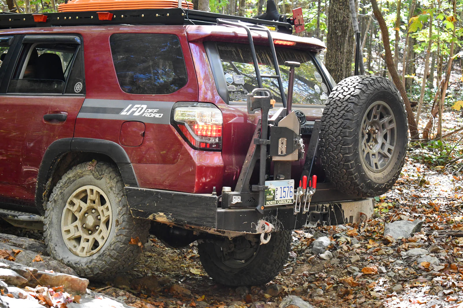 LFD Offroad High Clearance Rear Bumper for 2010–2024 Toyota 4Runner