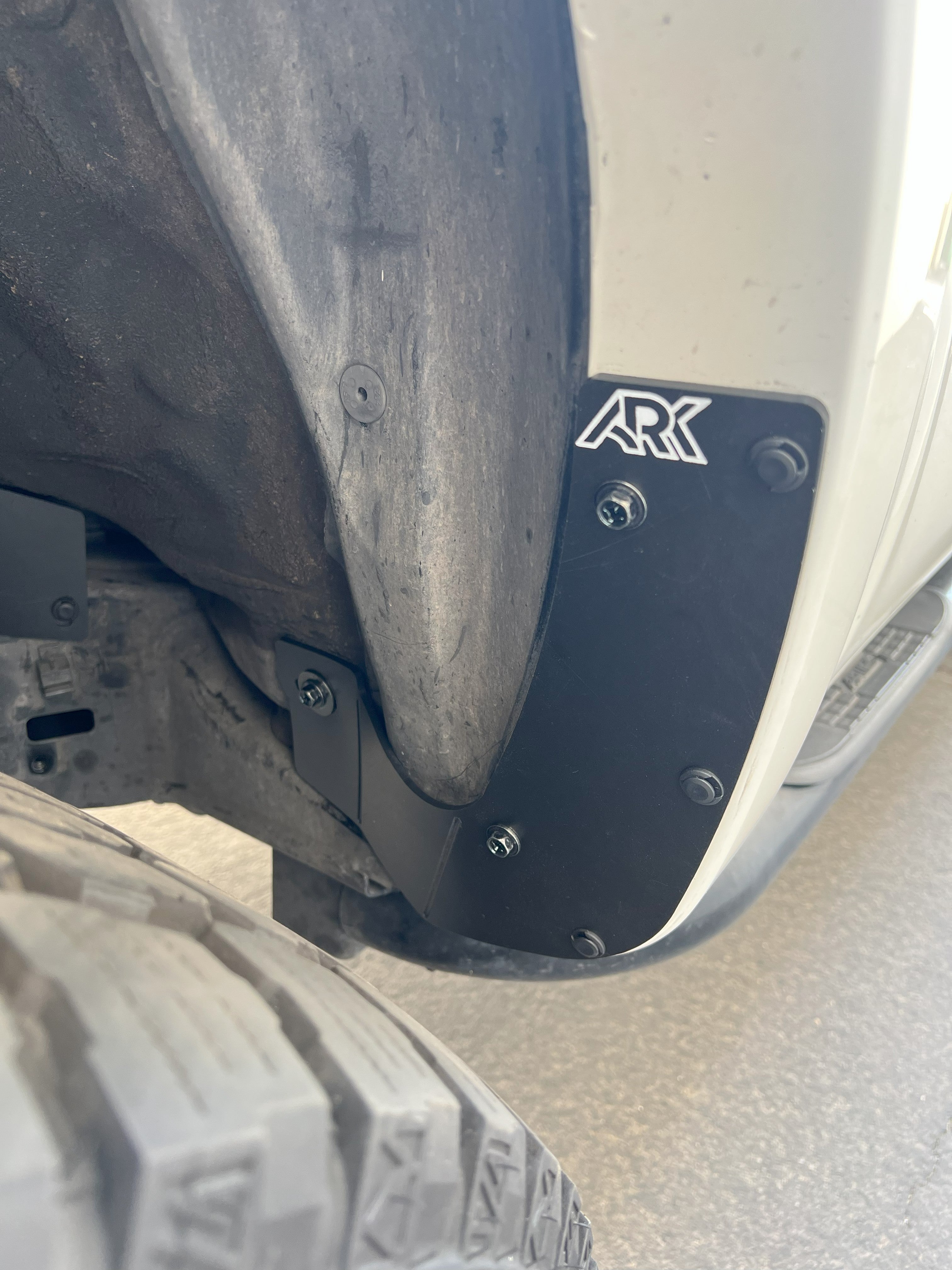 Ark Splash Guards TriXPoly Mud Flap Deletes for 2006–2009 Toyota 4Runner