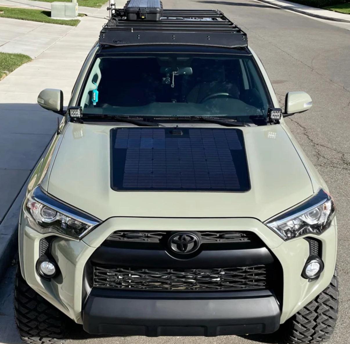 5th Gen Toyota 4Runner Hood Solar Panel + Charge Controler