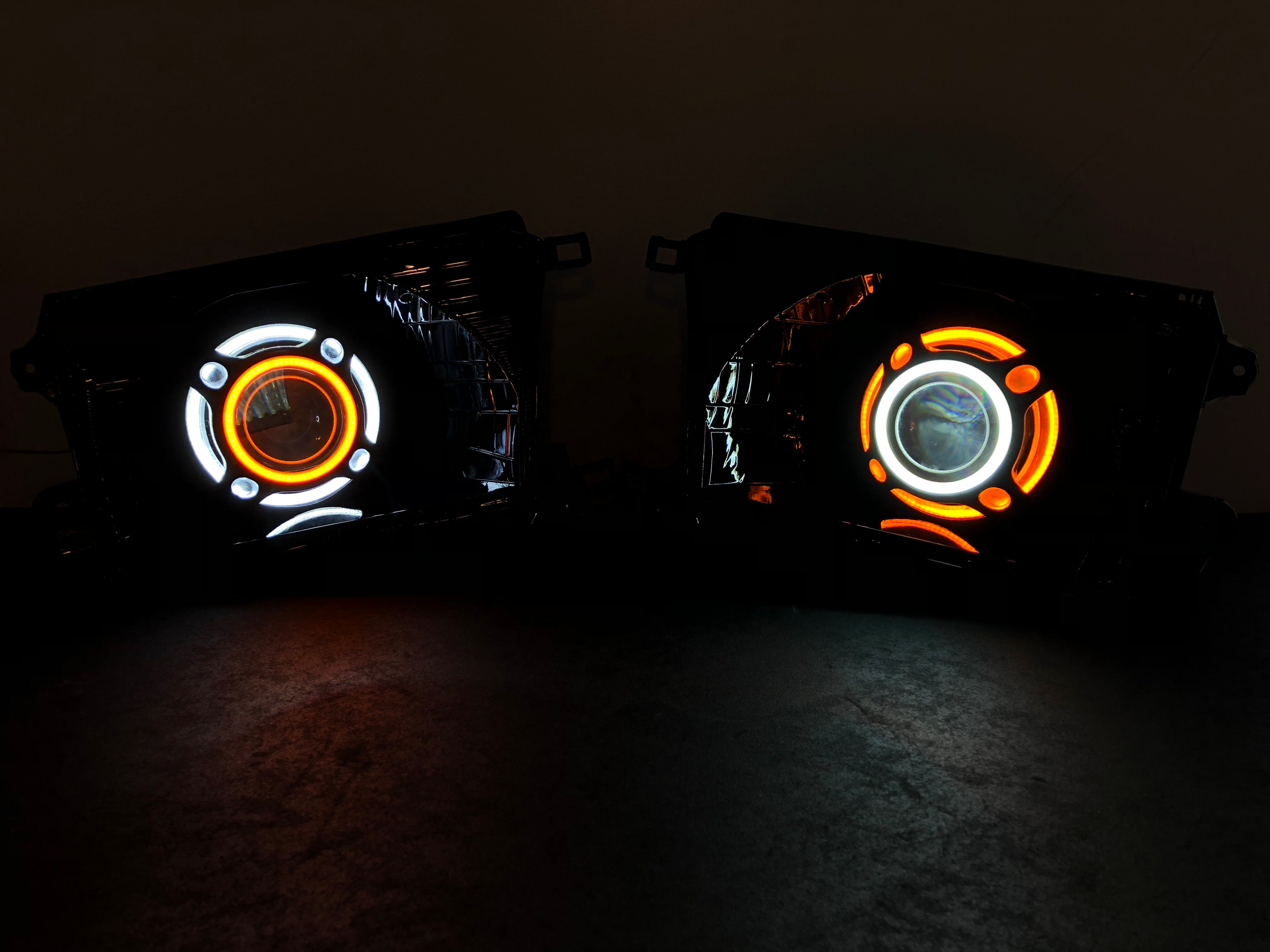 SRQ Fabrications Led Retrofit Headlights for 1996–2002 Toyota 4Runner