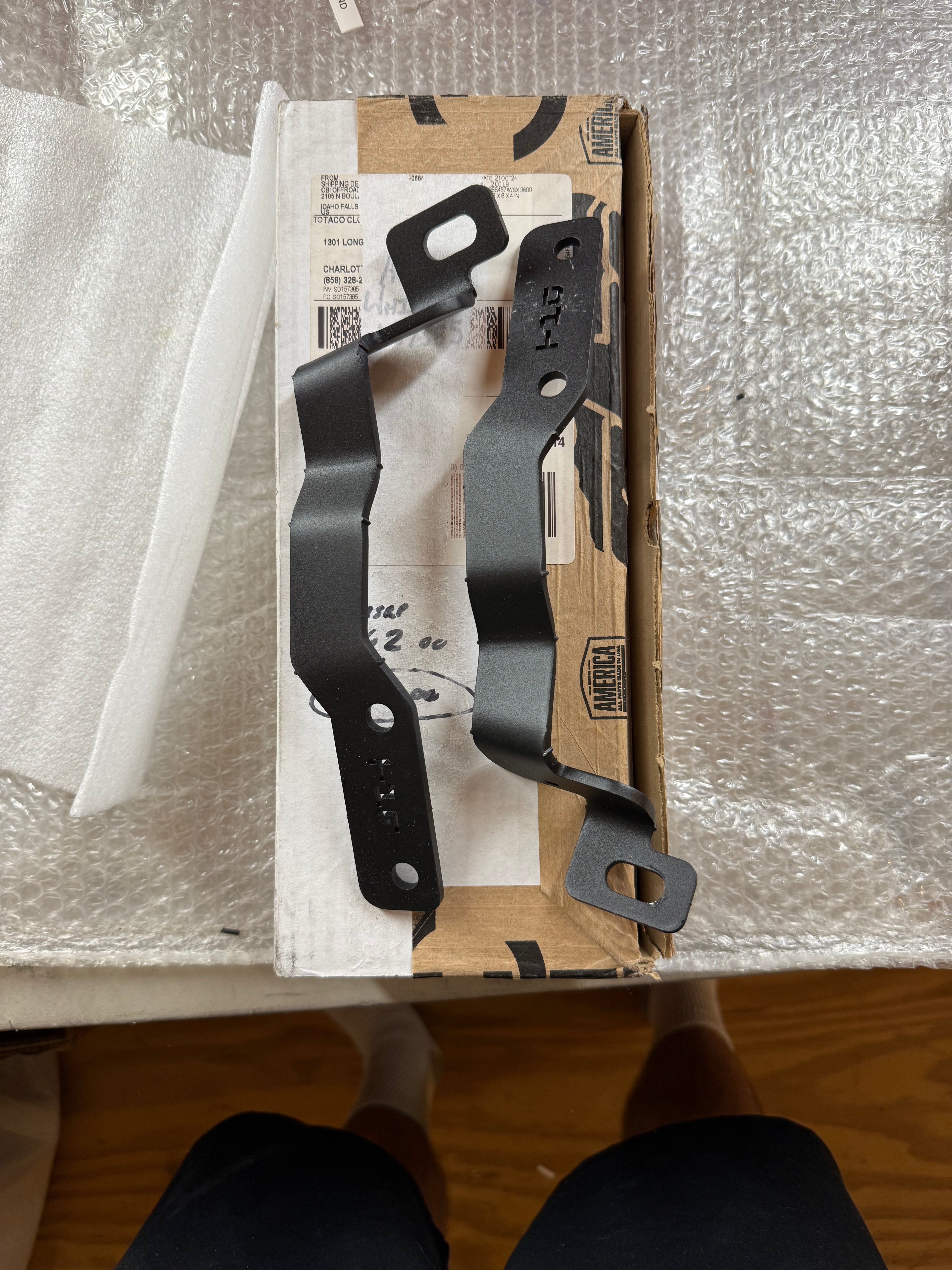 CBI Offroad 2024 Toyota Tacoma Ditch Light Low Profile Brackets