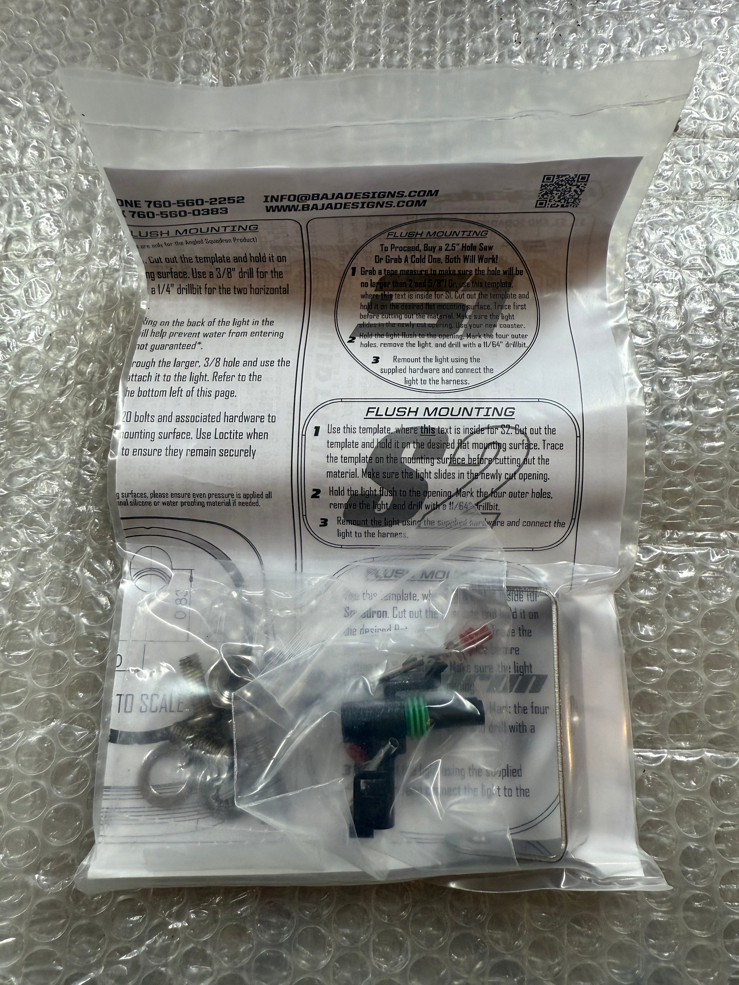 Baja Designs S2 Mounting Hardware Kit